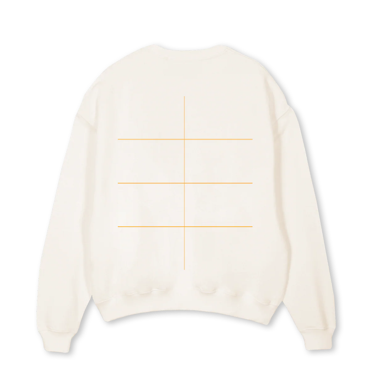 VTWLUTENSWEATER Vintage White Oversized Crewneck Sweater. - Image 2