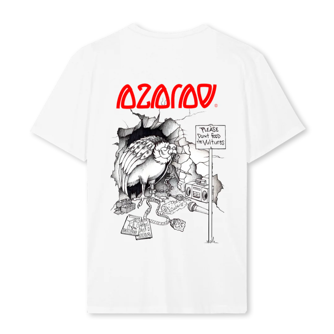 VULTURE CULTURE White Regular Tee. - Image 2
