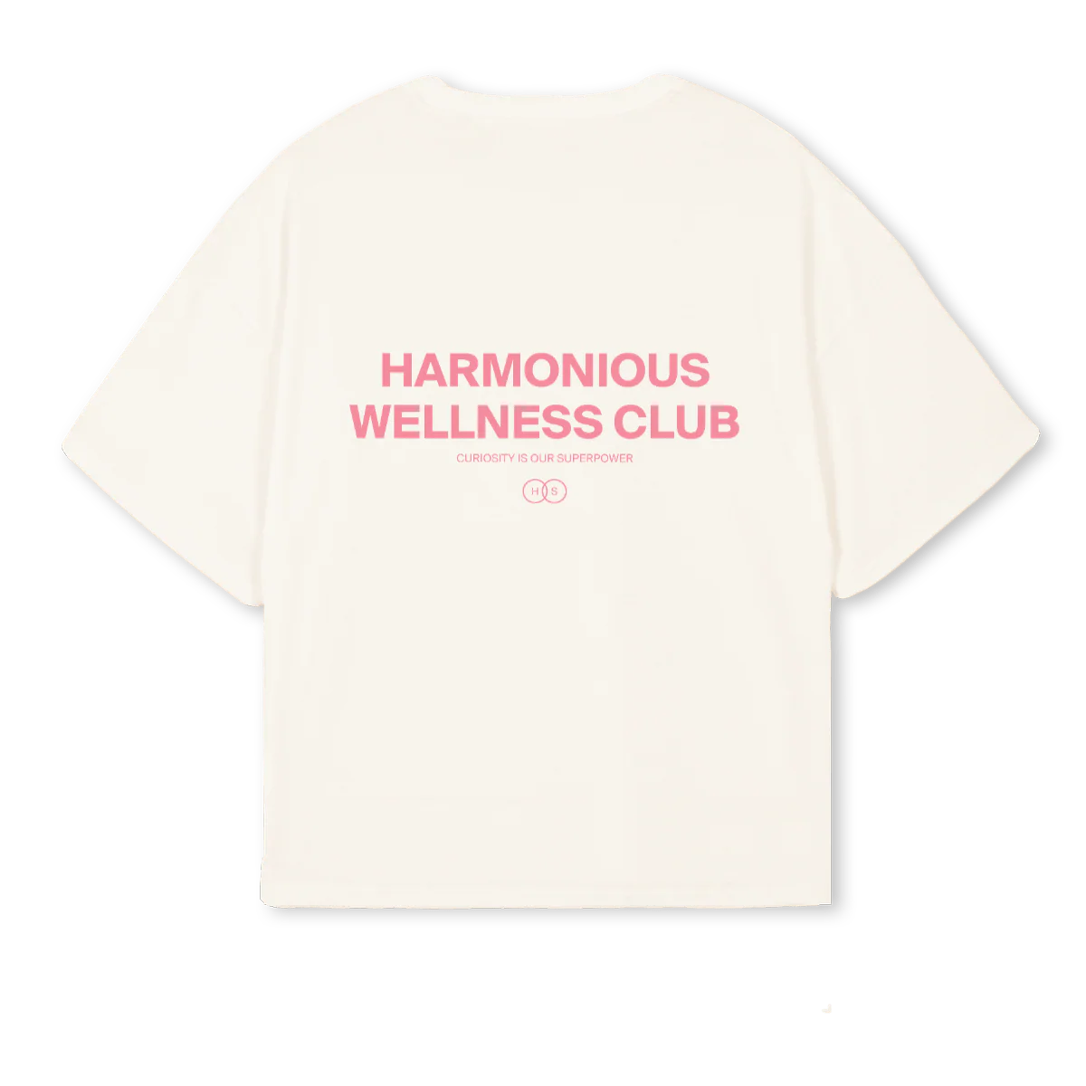 VWHITEBXYWLNESPINK Vintage White Oversized Boxy Tee. - Image 2