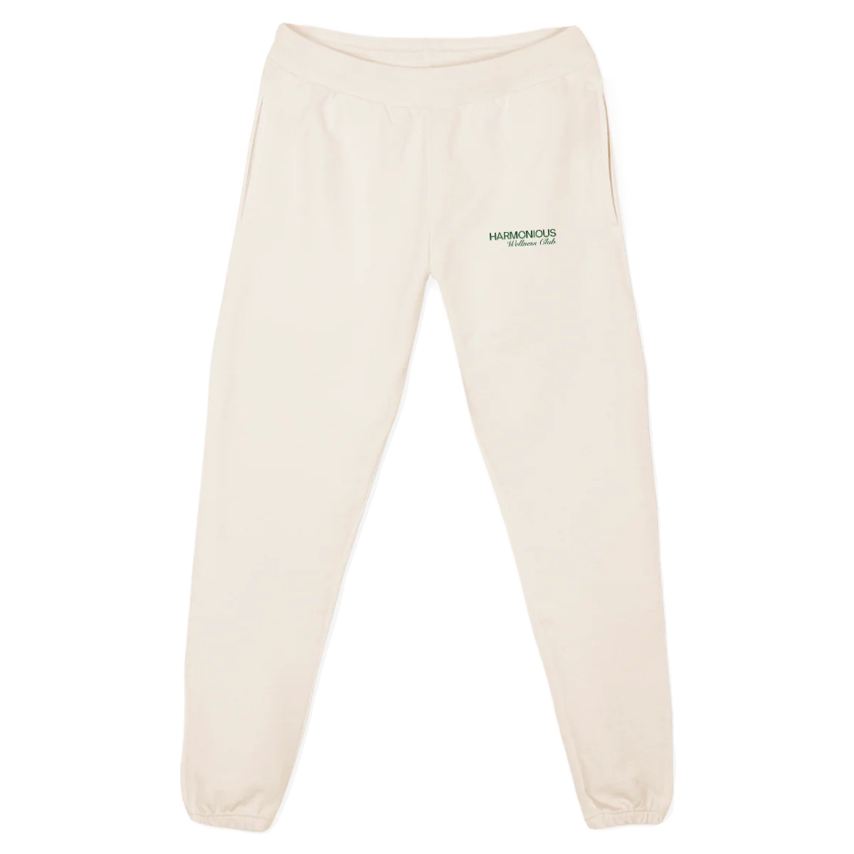 VWHITEJOGGERS Vintage White Relaxed Sweatpants.
