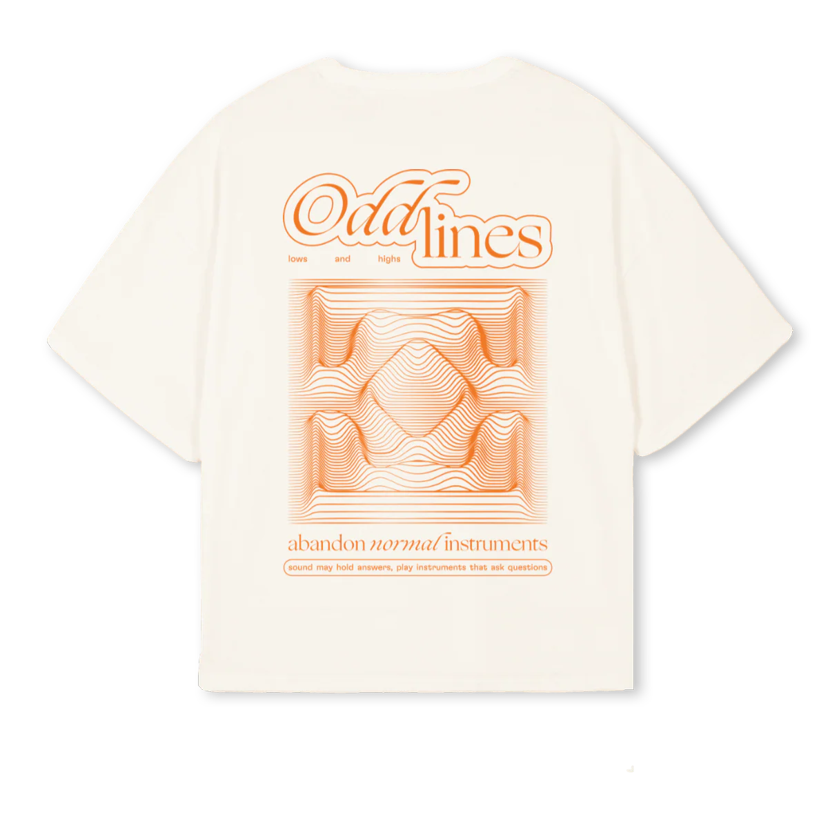 VWM COEUR Vintage White Oversized Boxy Tee. - Image 2