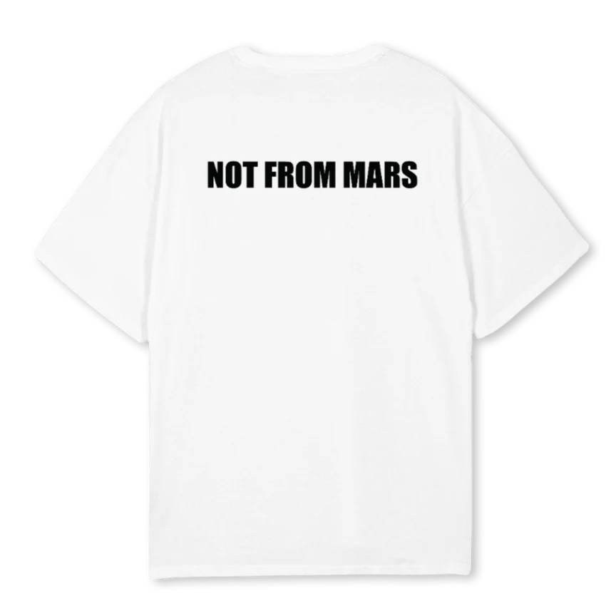 VWWHITET White Oversized Tee. - Image 2