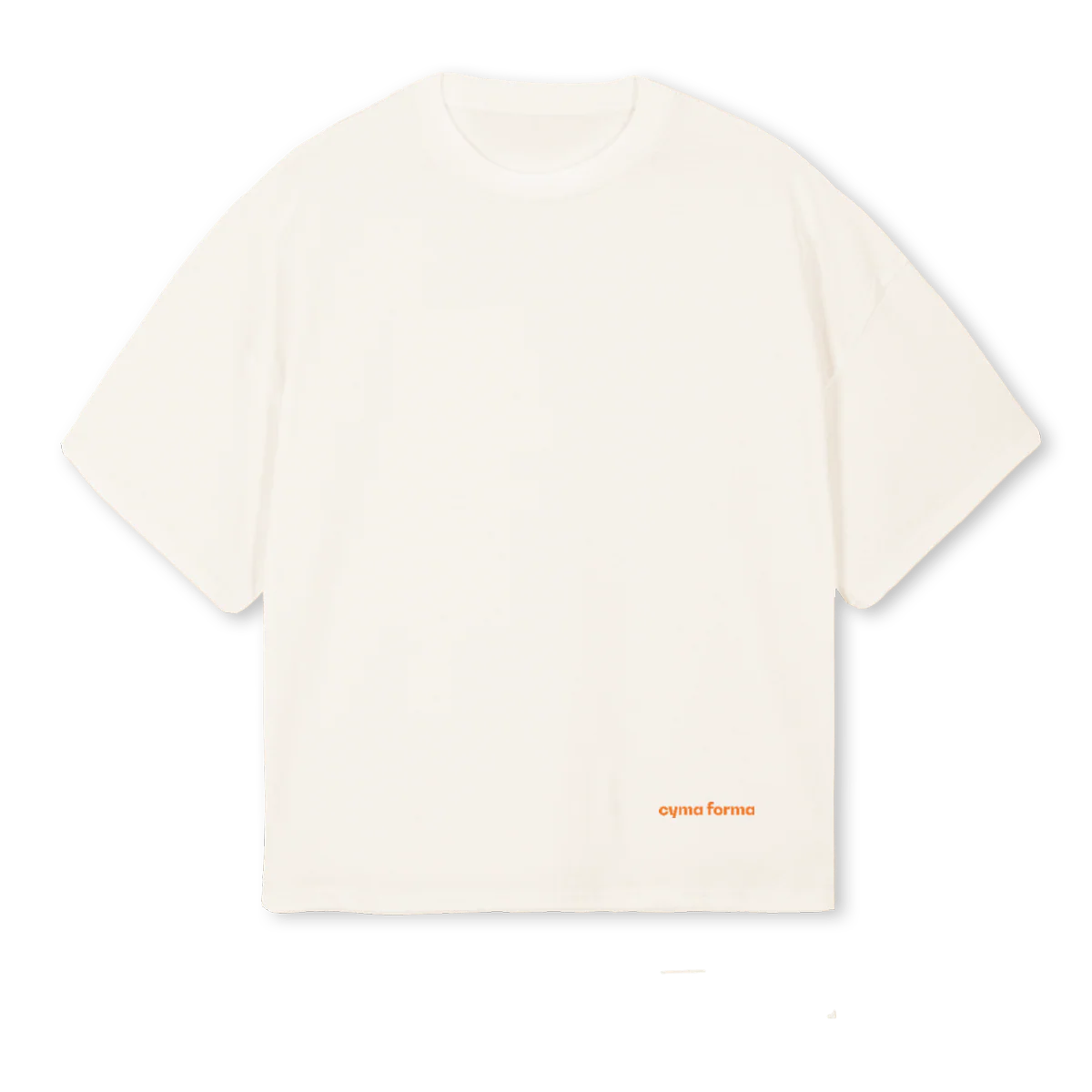 VWXXL BAS Vintage White Oversized Boxy Tee.