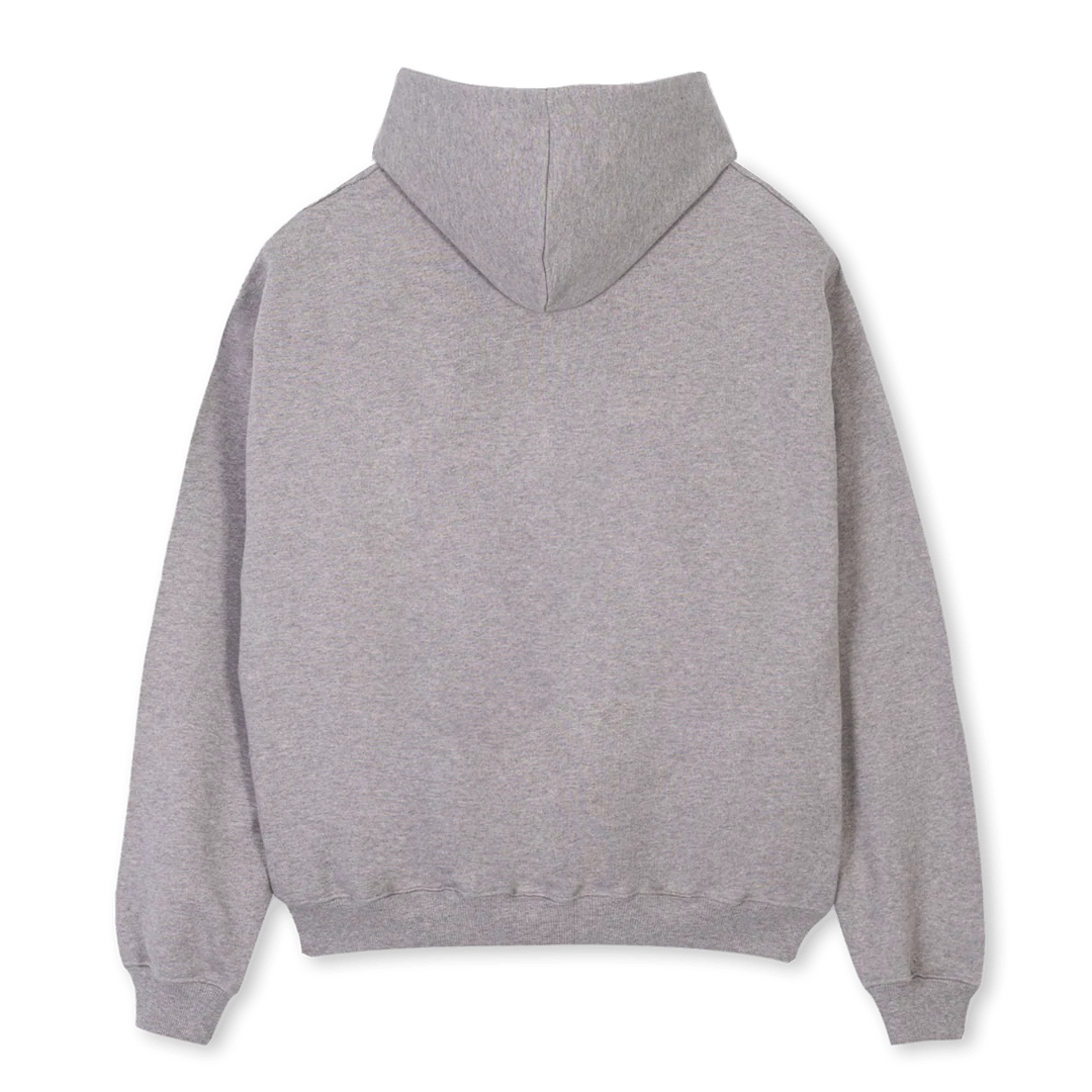 W Grey Marl Oversized Hoodie. - Image 2