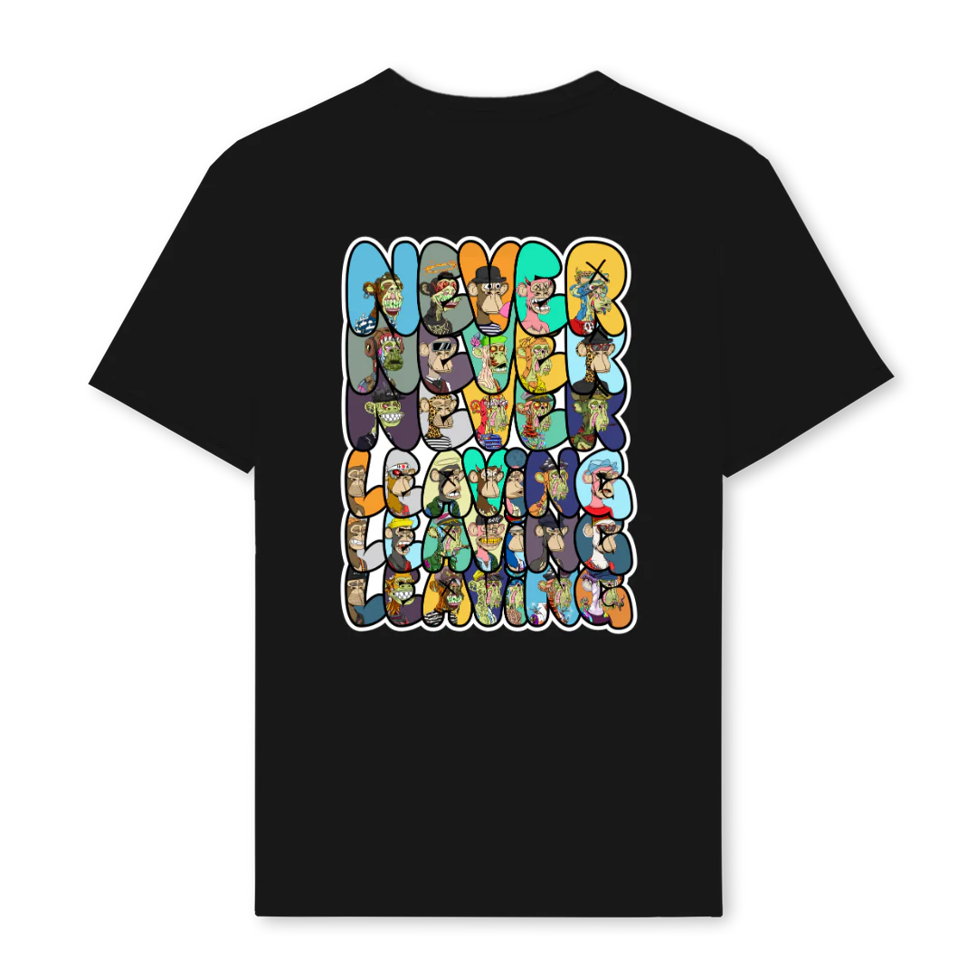 WANVERONE Black Regular Tee. - Image 2