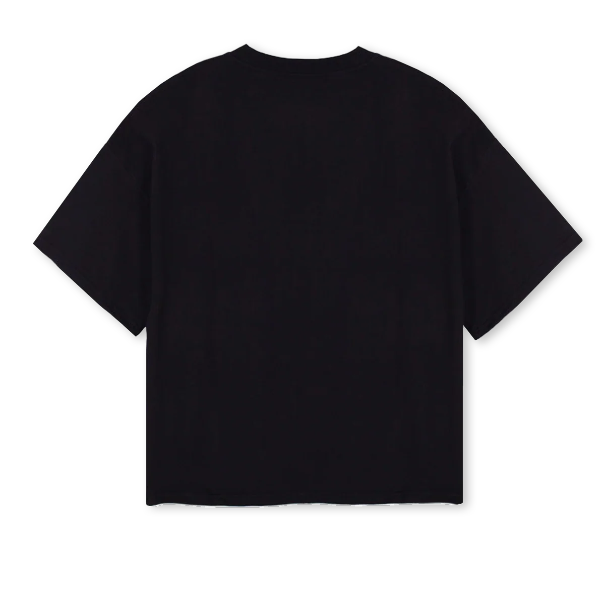WASHED Black Oversized Boxy Tee. - Image 2