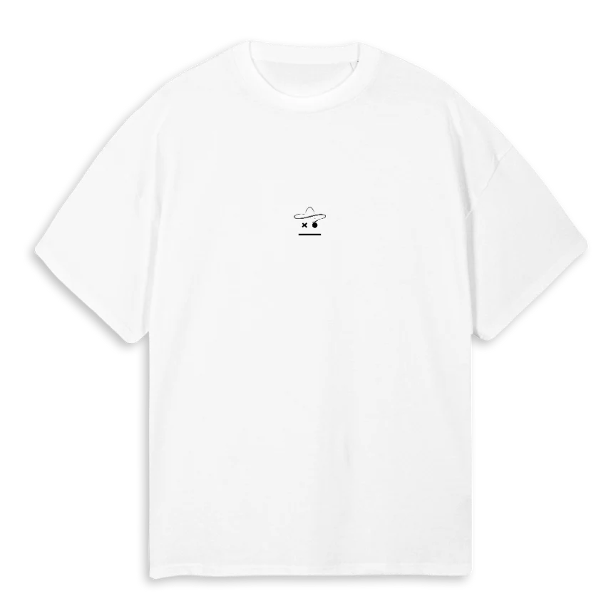 WATCHINGMEYOUSHIRT White Oversized Tee.