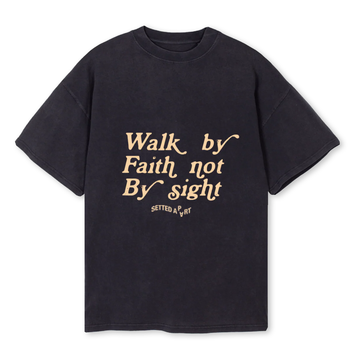 WBFNBS Vintage Black Oversized Tee.