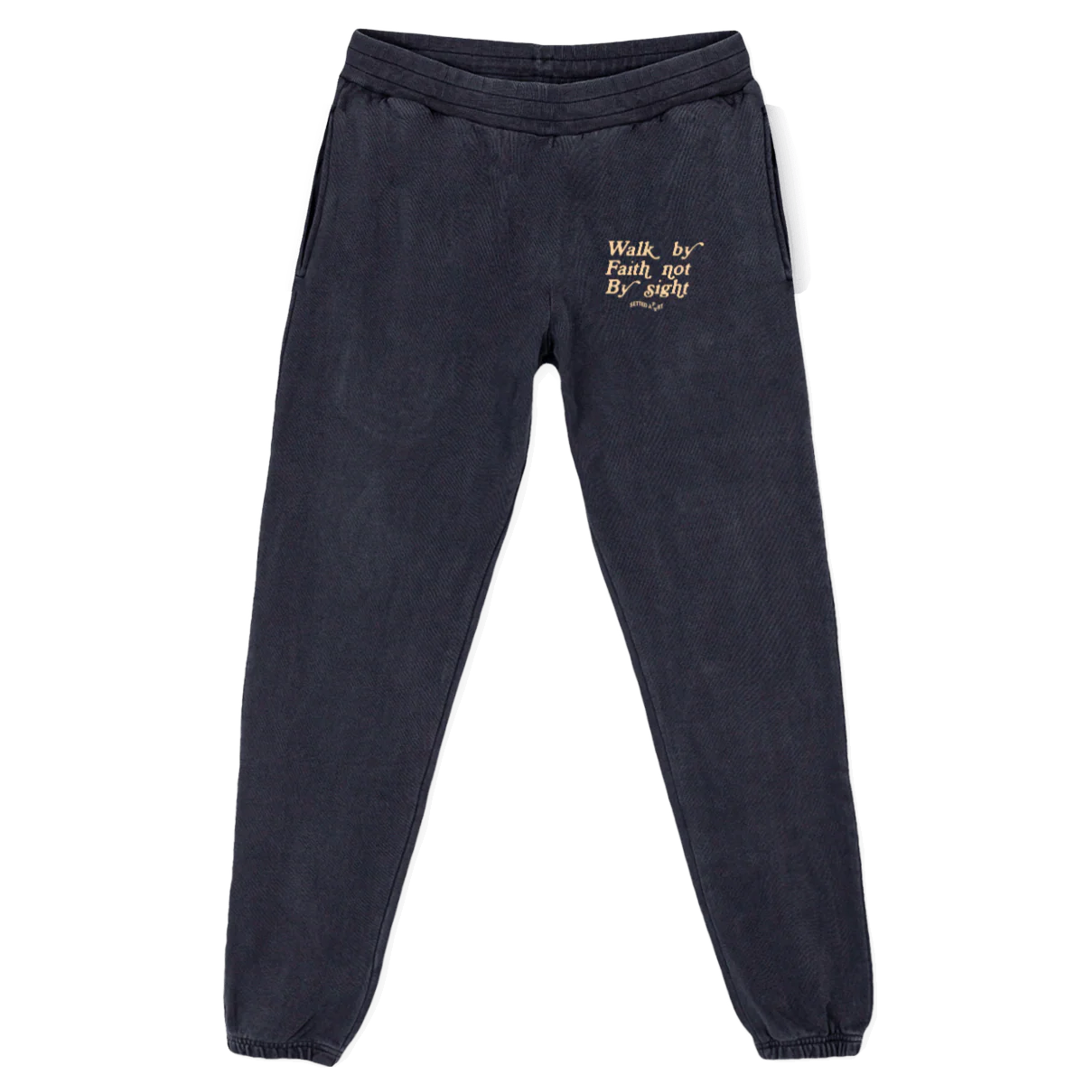 WBFNBSRSPVB Vintage Black Relaxed Sweatpants.