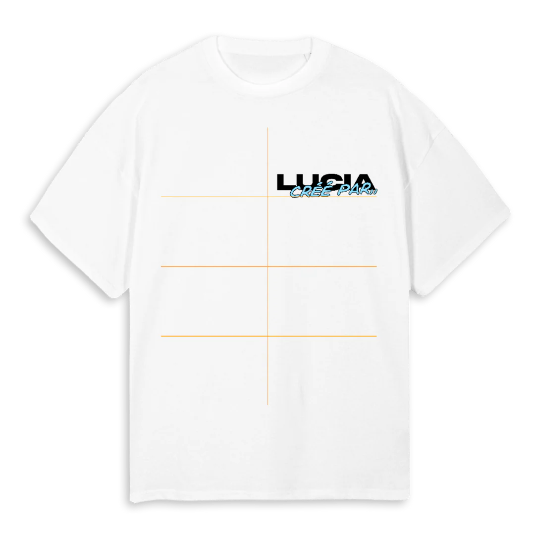 WCARIBBEANTEE White Oversized Tee.