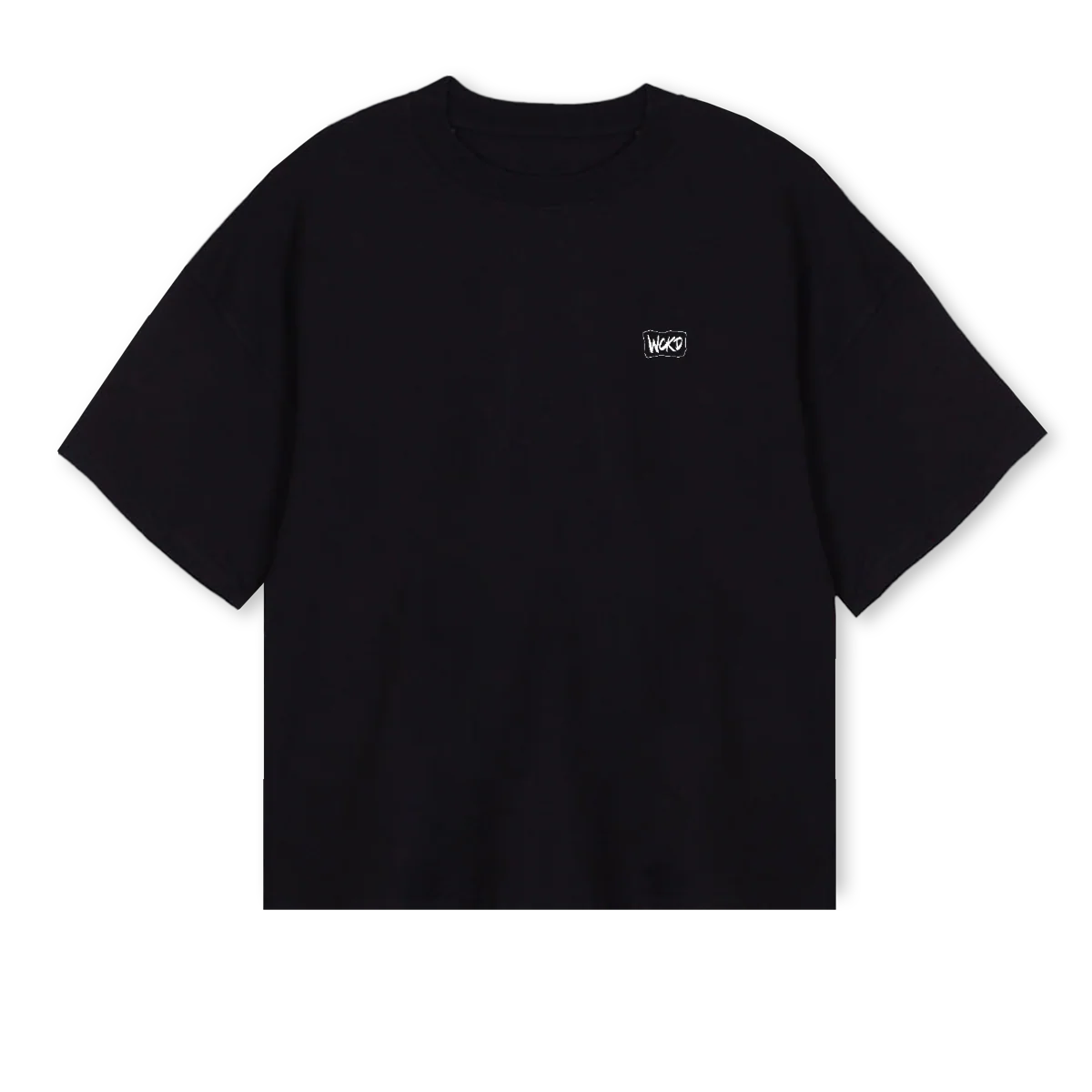 WCKD WL BTV Black Oversized Boxy Tee.