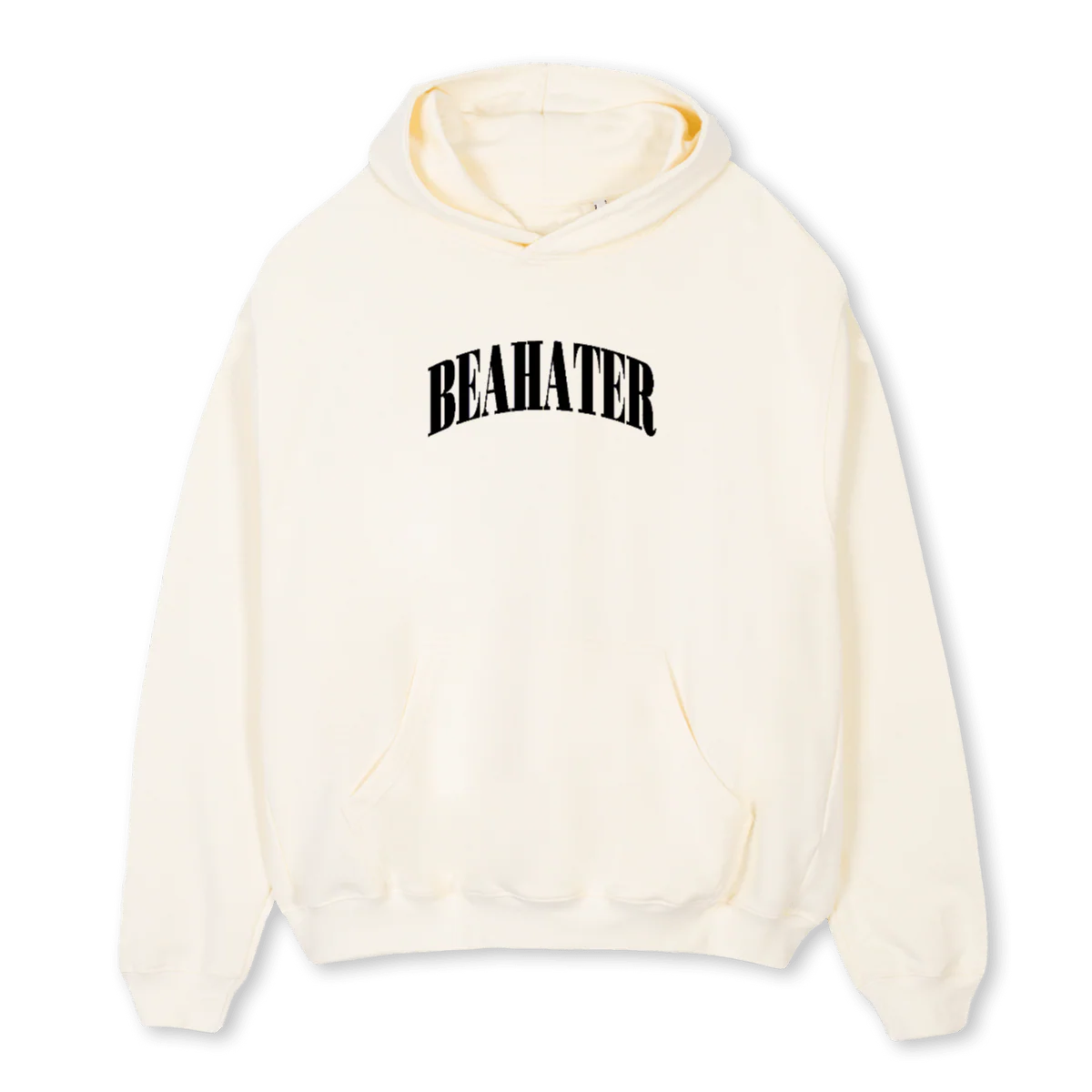 WEISS KLASSIK Cream Oversized Hoodie.