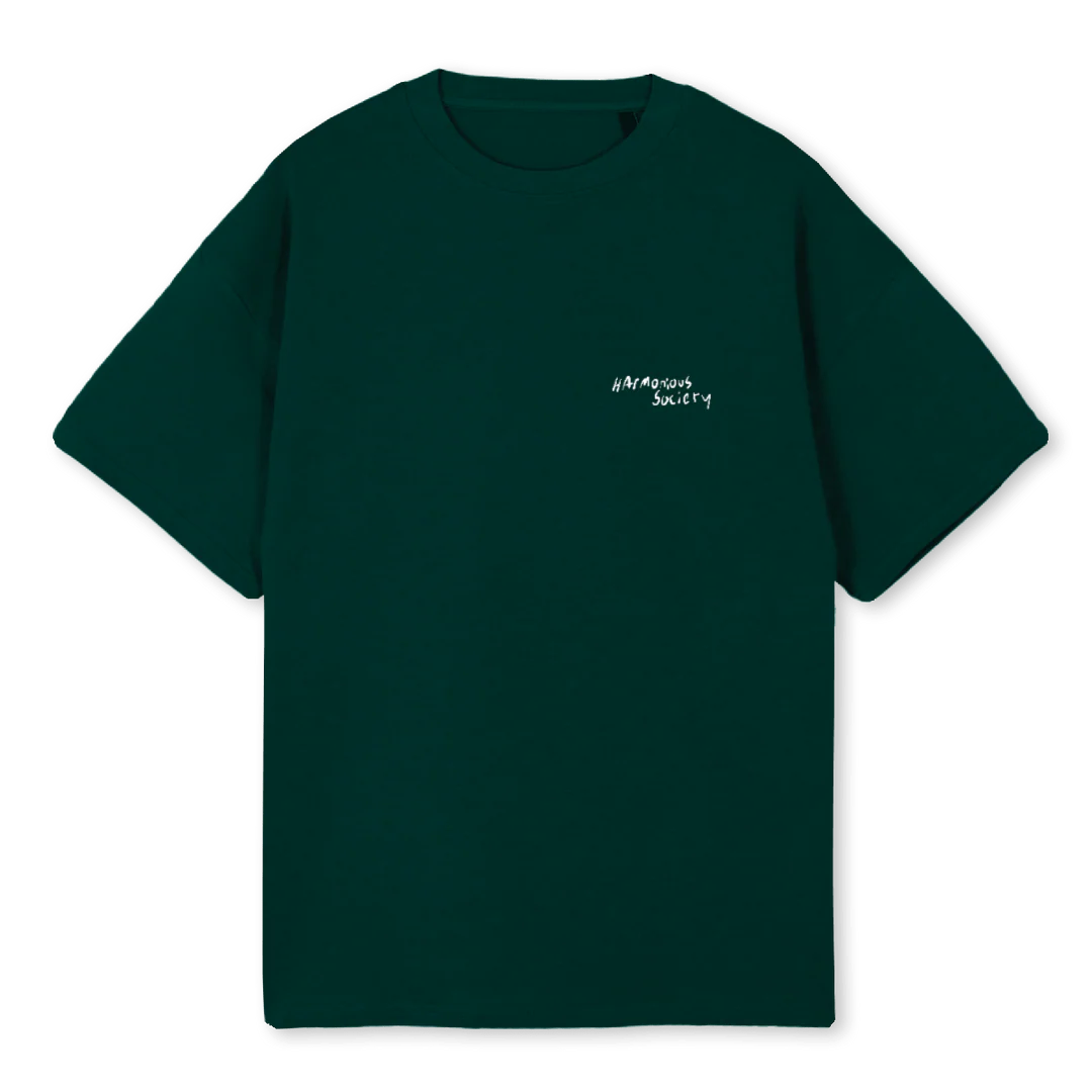 WELLNESSILLNESGREENT Wild Green Oversized Tee.