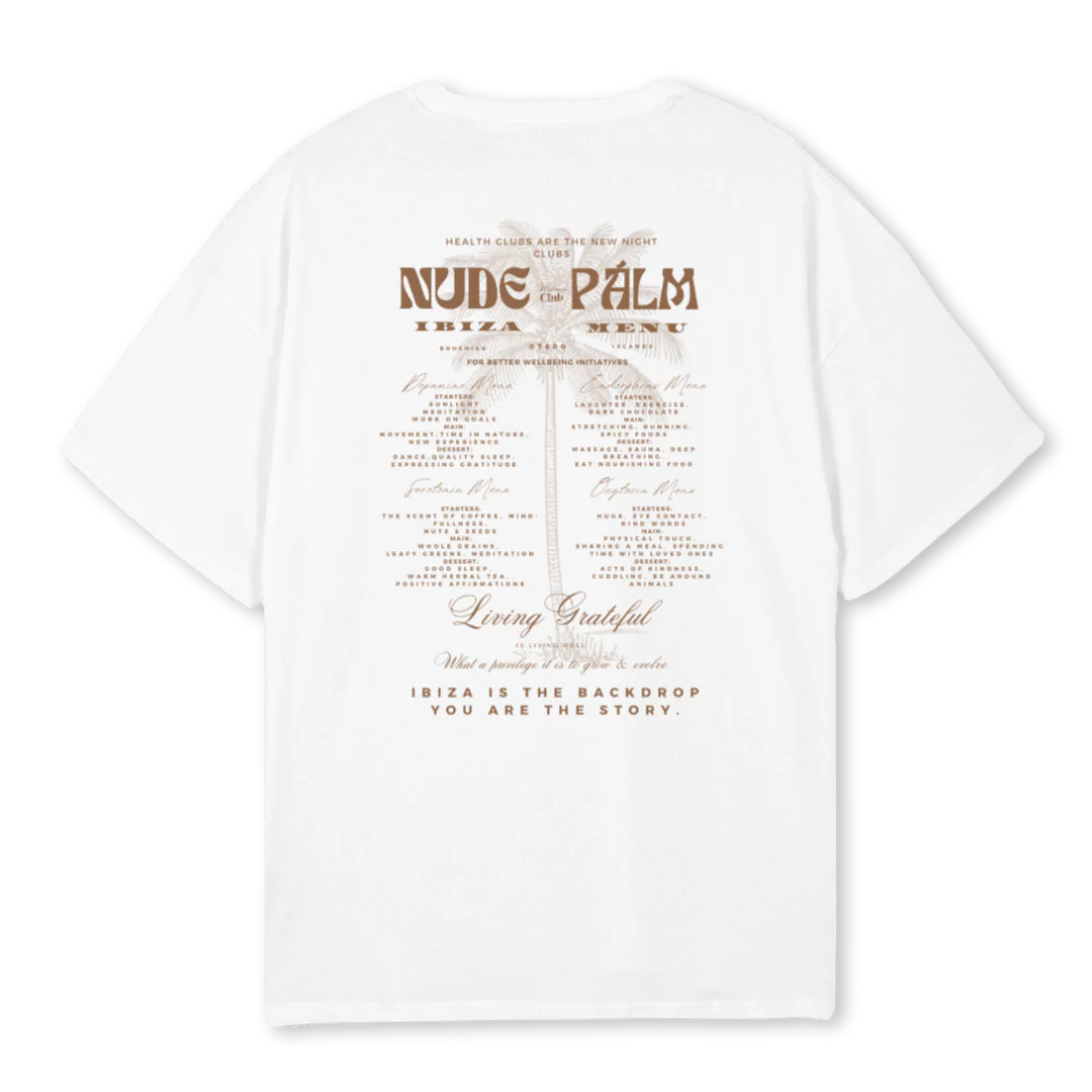 WELLNESSISLAIBZNUDET White Oversized Tee. - Image 2