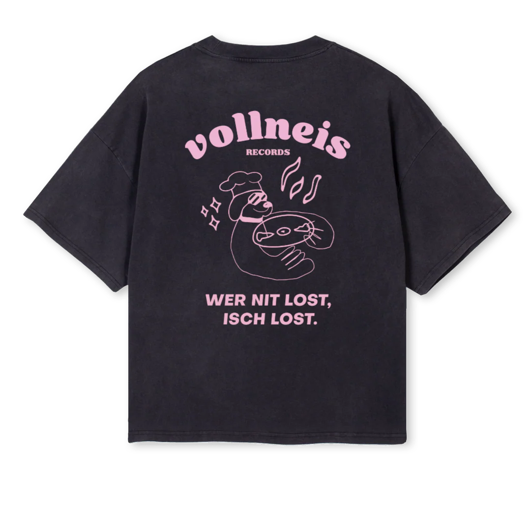 WERNITLOST Vintage Black Oversized Boxy Tee. - Image 2