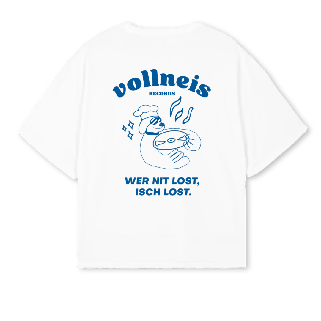 WERNITLOSTWHITE White Oversized Boxy Tee. - Image 2