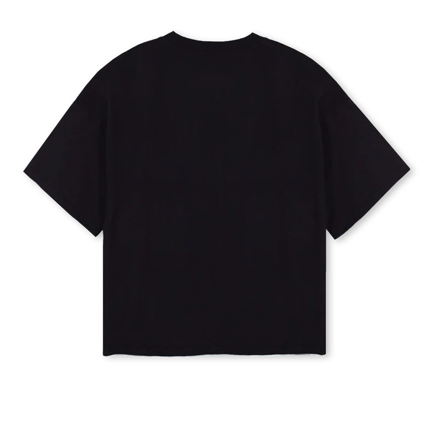 WESTLO Black Oversized Boxy Tee. - Image 2