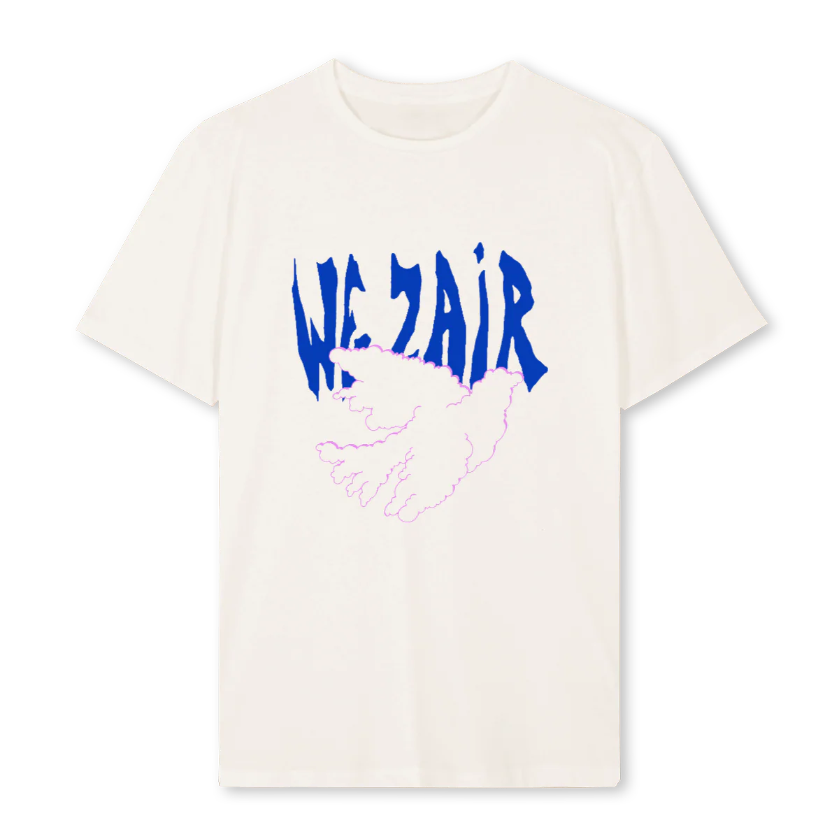 WEZAIR Vintage White Regular Tee.