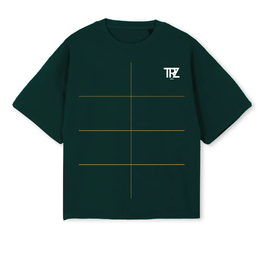 WG Wild Green Oversized Boxy Tee.