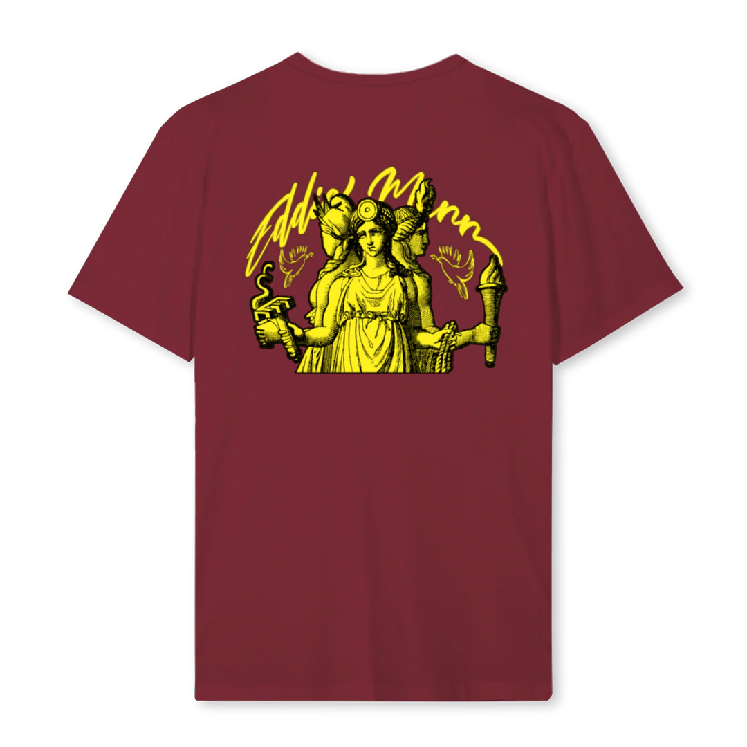 WGT Burgundy Regular Tee. - Image 2