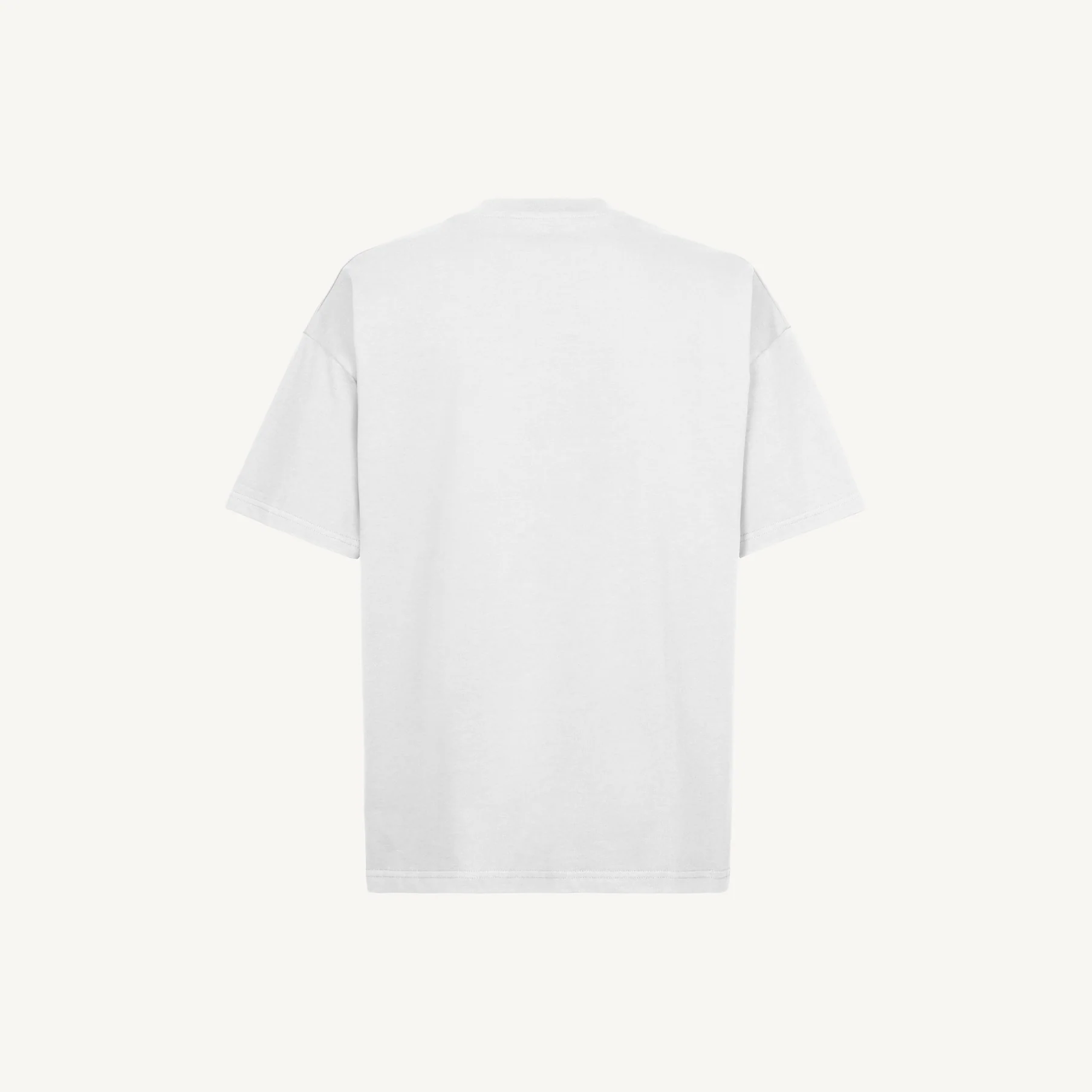 White Oversized Tee. - Image 4