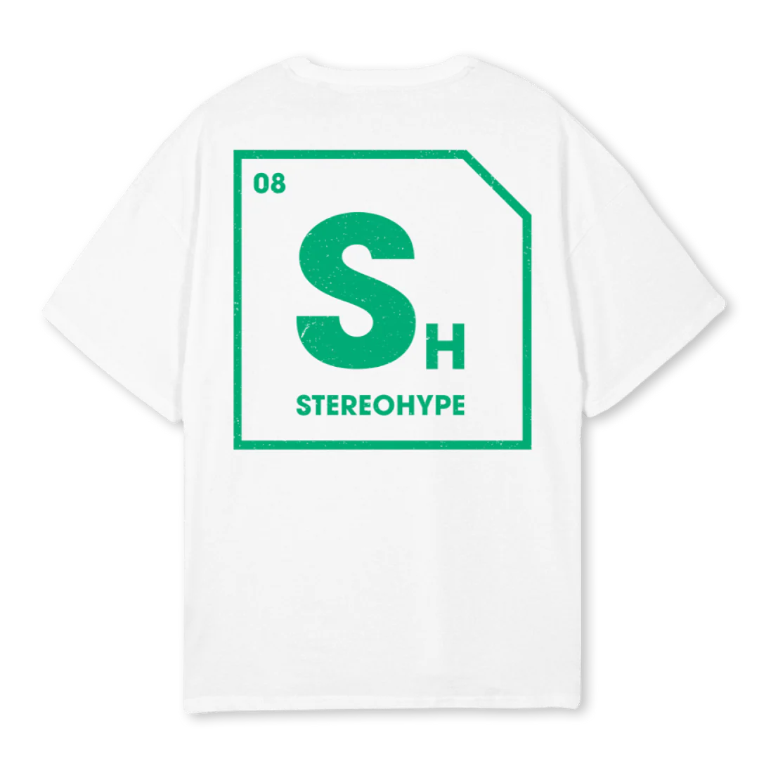 WHITEGREENPINK White Oversized Tee. - Image 2