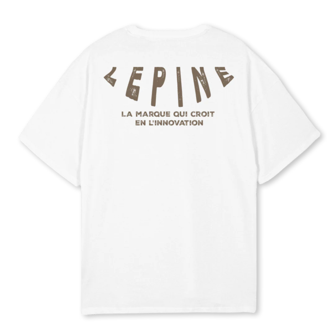 WHITEINNO White Oversized Tee. - Image 2