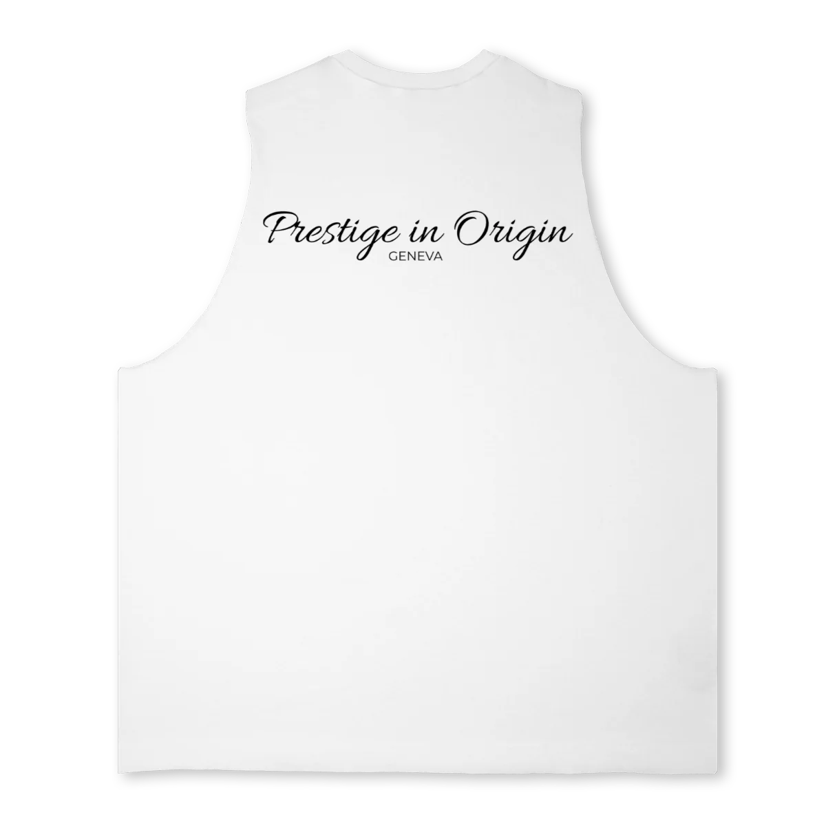 WHITENOSLEEVE Bright white Oversized Vest. - Image 2