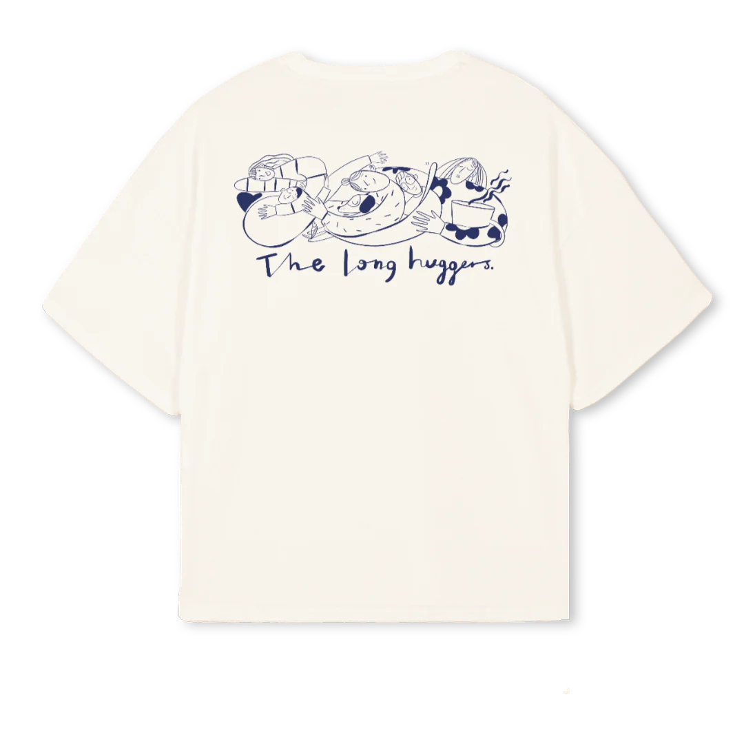 WHITESAMPLE Vintage White Oversized Boxy Tee. - Image 2