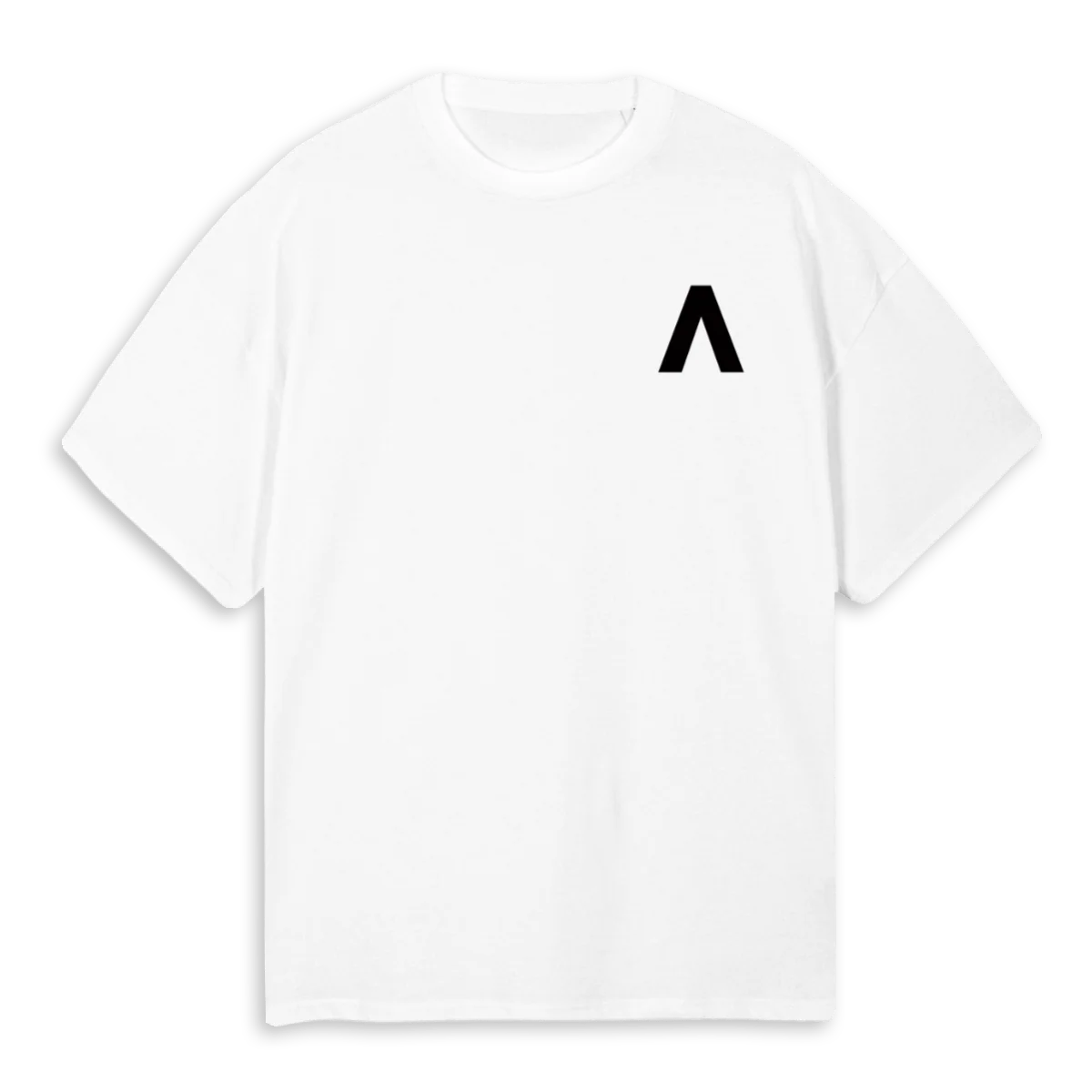 WHITESHIRTEF White Oversized Tee.