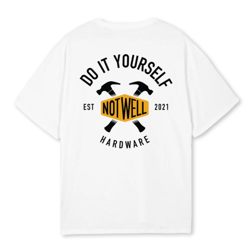 WHITETEEDIY White Oversized Tee. - Image 2
