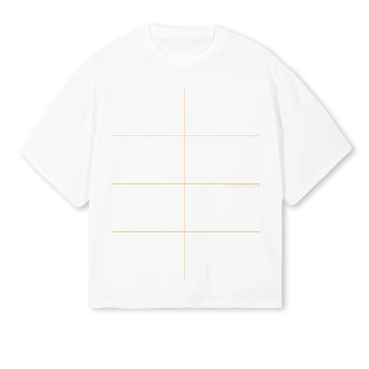WHTEBSC White Oversized Boxy Tee.