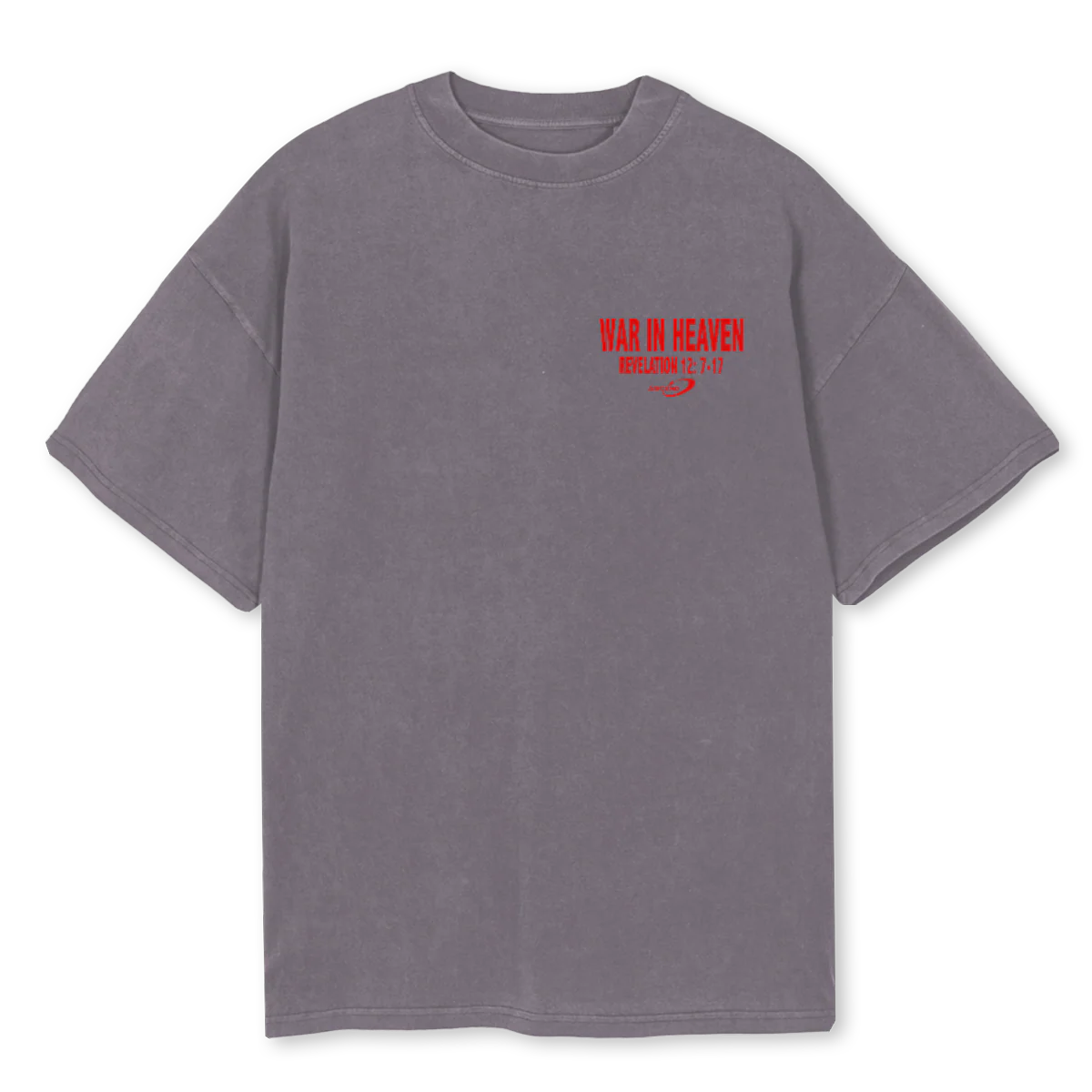 WIH Pigment Grey Oversized Tee.