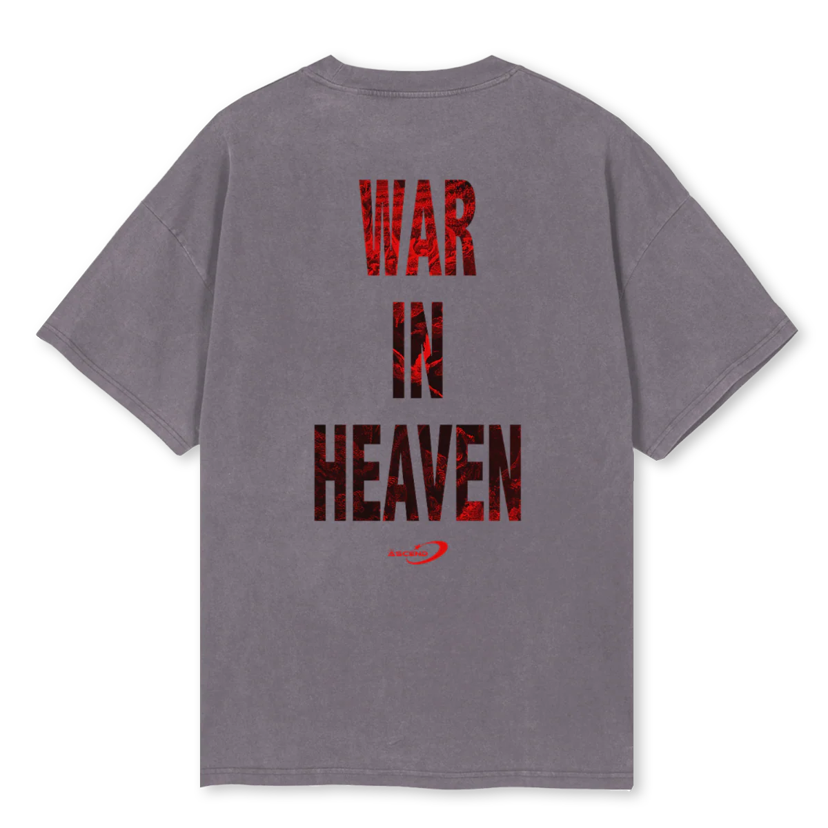 WIH Pigment Grey Oversized Tee. - Image 2