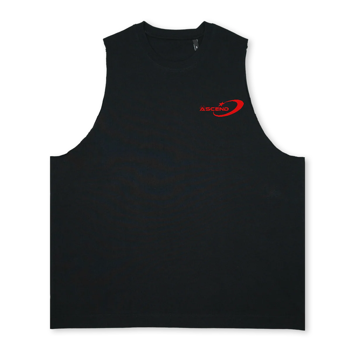 WIHTWO Deep Black Oversized Vest.