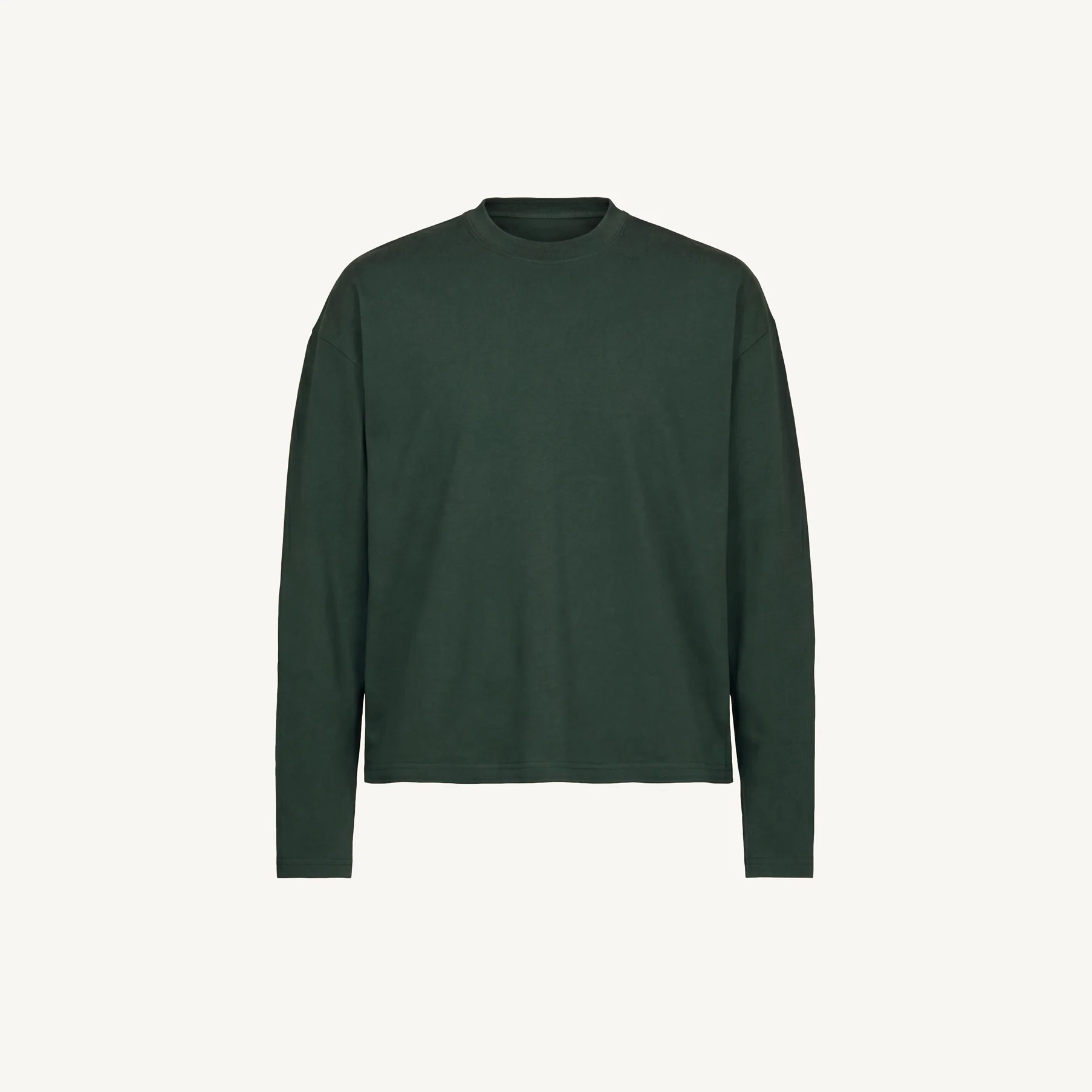 Wild Green Oversized Boxy LS Tee.