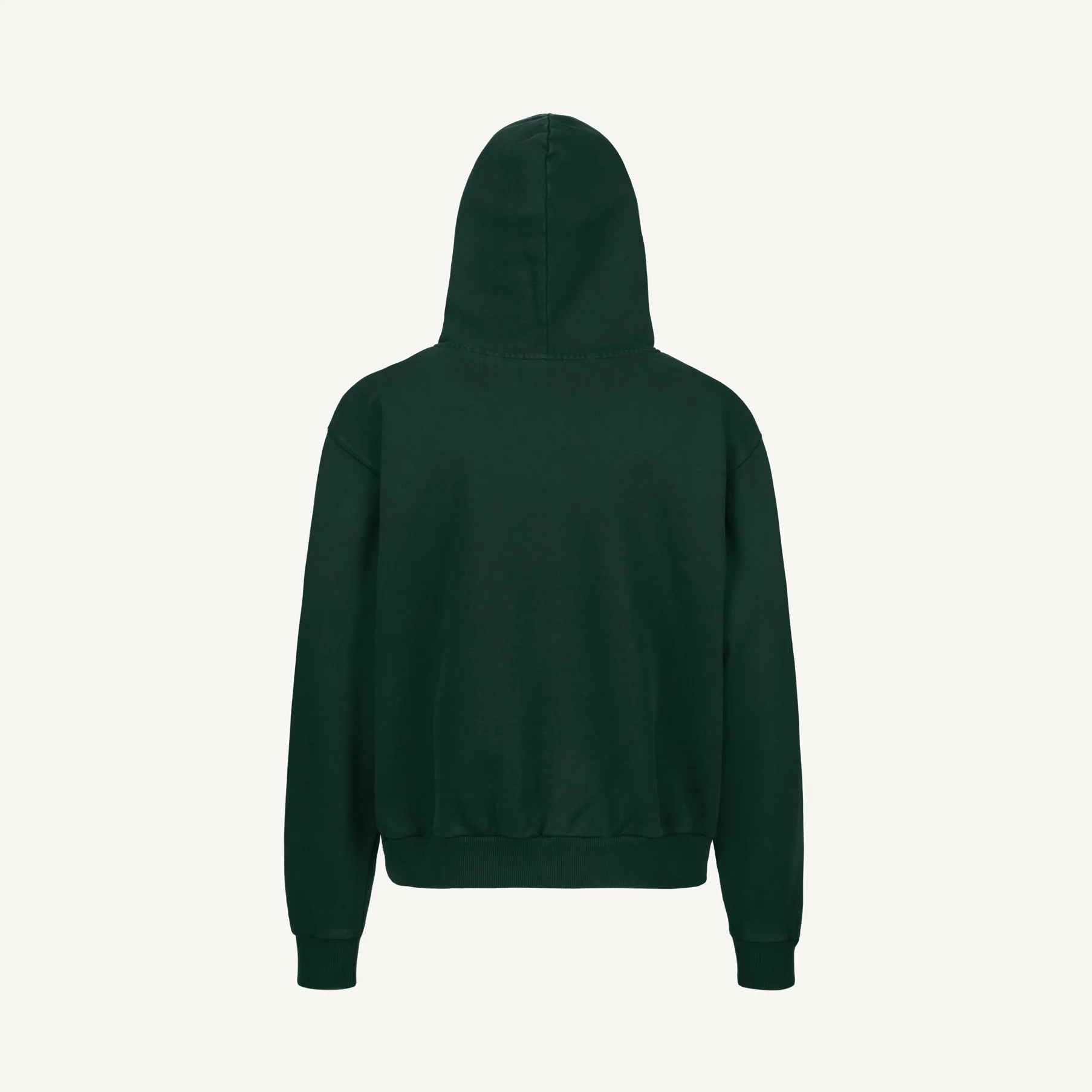 Wild Green Oversized Zipped Hoodie. - Image 4
