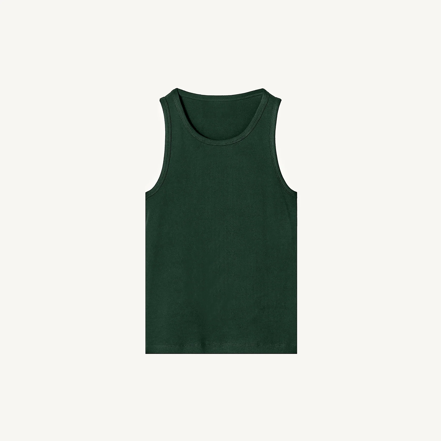 Slim Ribbed Tank