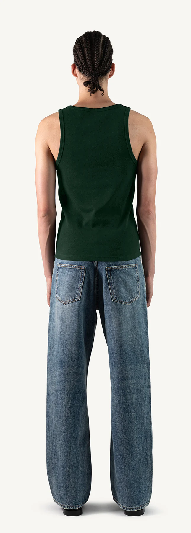 Wild Green Slim Ribbed Tank. - Image 6