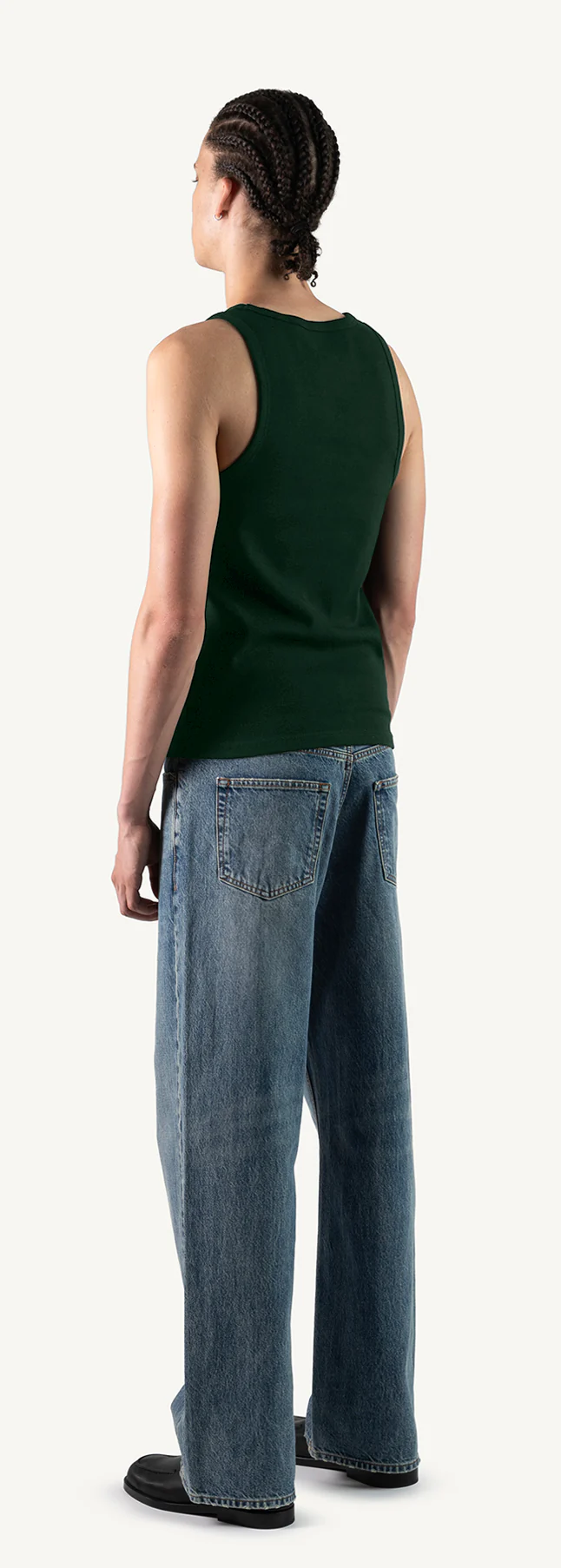 Wild Green Slim Ribbed Tank. - Image 7