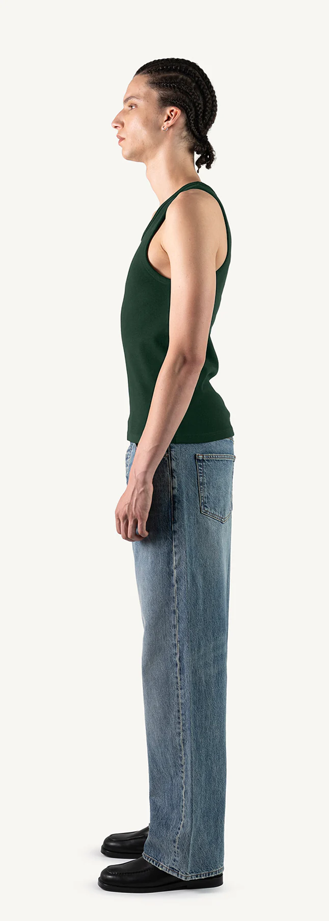 Wild Green Slim Ribbed Tank. - Image 8