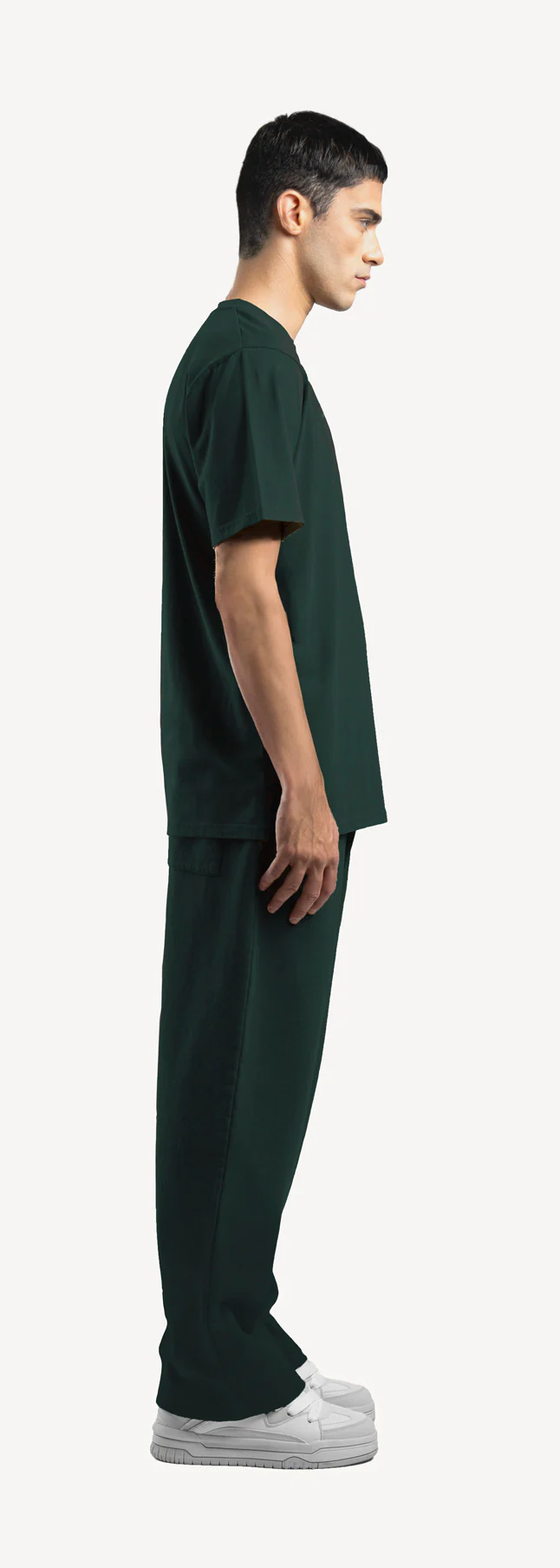 Wild Green Straight-Leg Relaxed Sweatpants. - Image 4