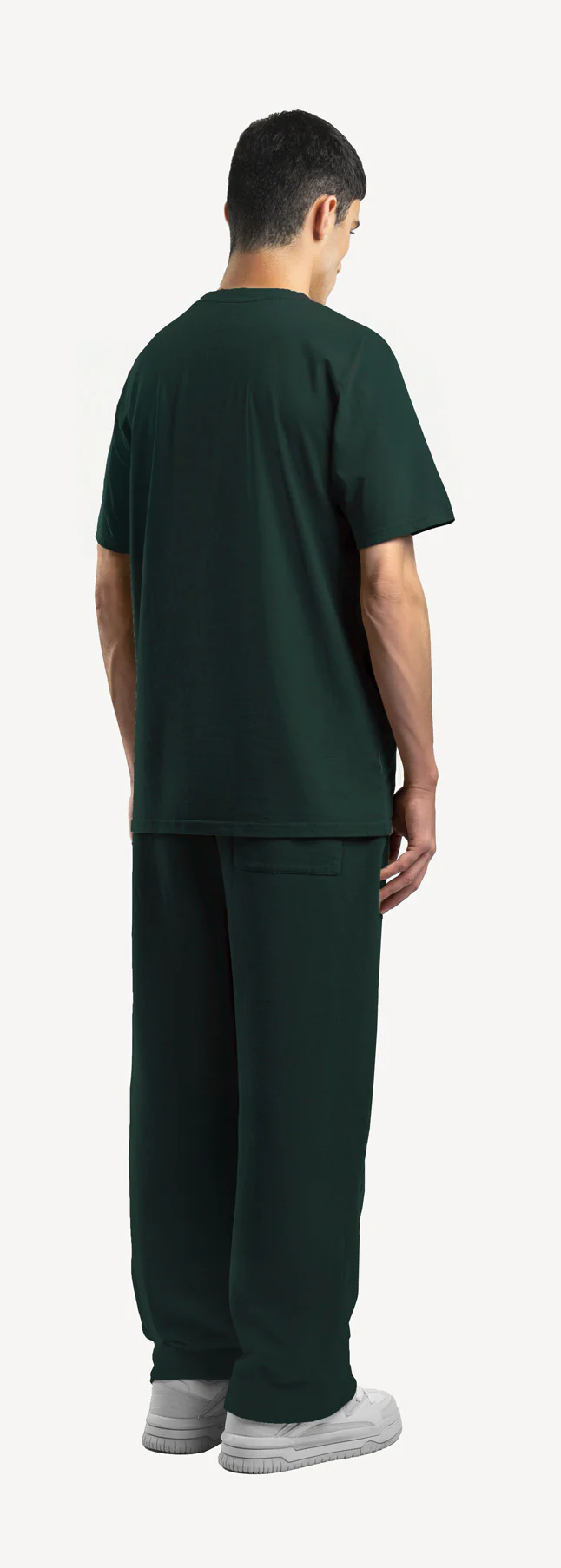 Wild Green Straight-Leg Relaxed Sweatpants. - Image 5