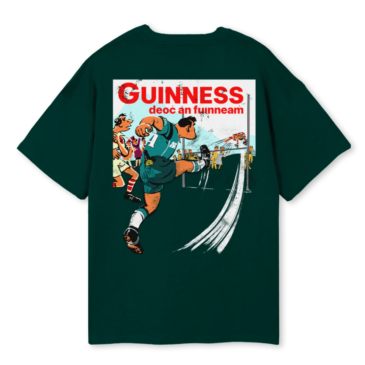 WILDGREENGUINNESSTEE Wild Green Oversized Tee. - Image 2