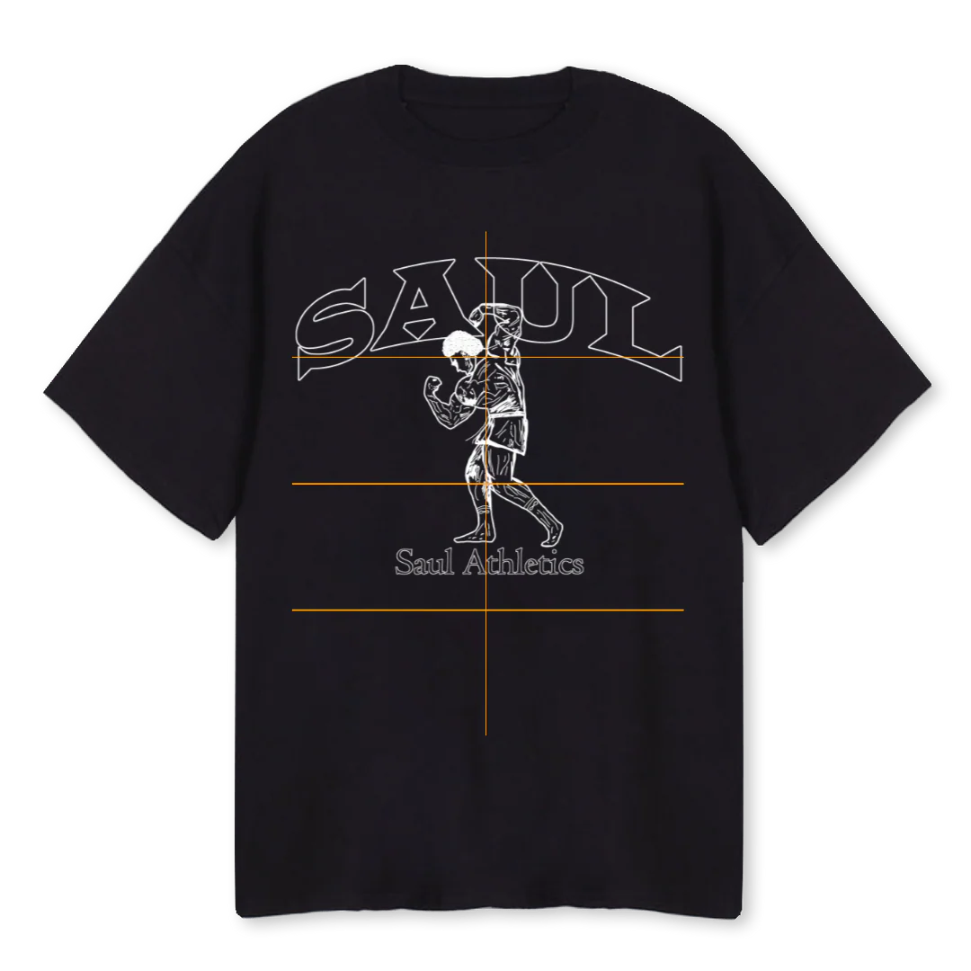 WINNERS BLK Black Oversized Tee.
