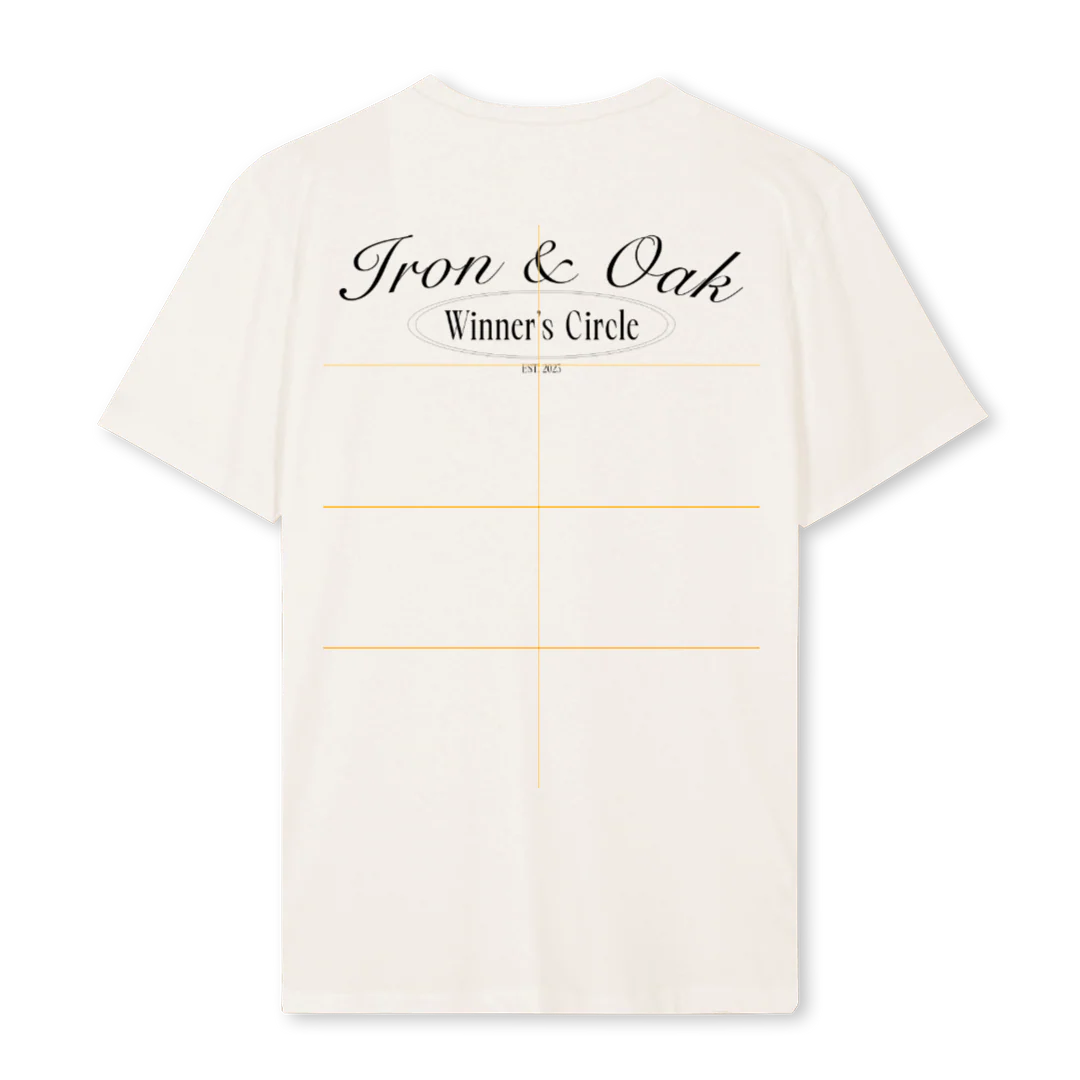 WINNERSCIRCLE Vintage White Regular Tee. - Image 2