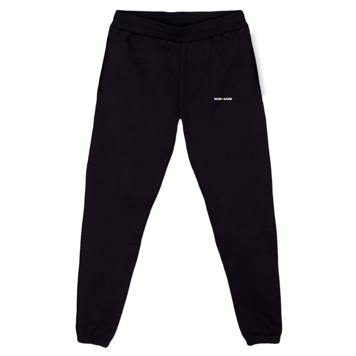 WINTERR Black Relaxed Sweatpants.