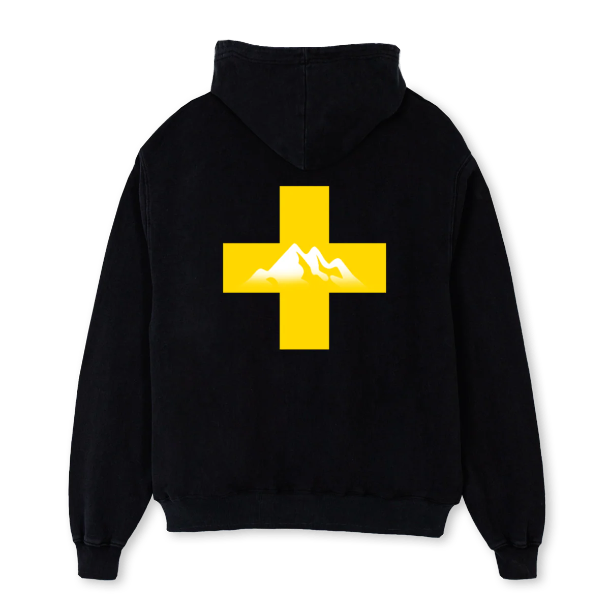 WINTERRR Black Oversized Hoodie. - Image 2