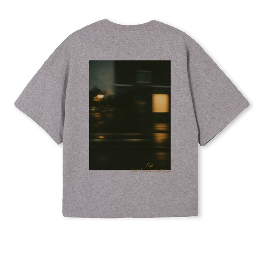 WISHH Grey Marl Oversized Boxy Tee. - Image 2