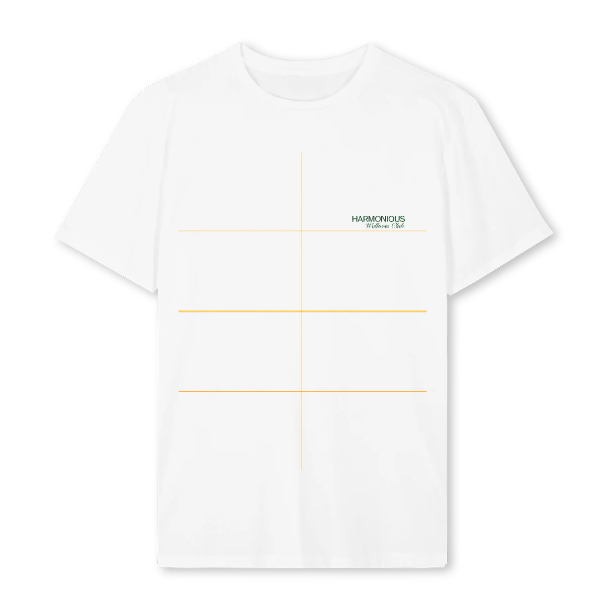 WITEREGWLNESSCRIPT White Regular Tee.